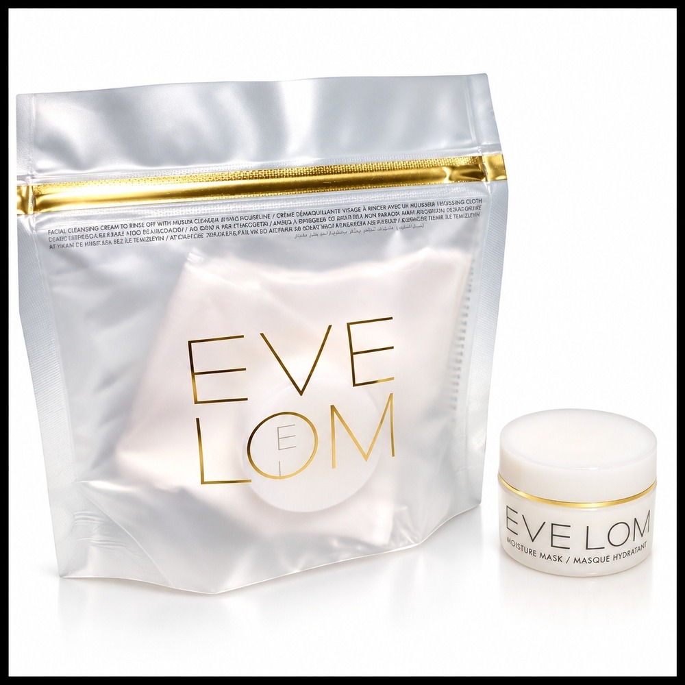 2 x Eve Lom Moisture Mask .26 oz 8 ml Travel Size New
